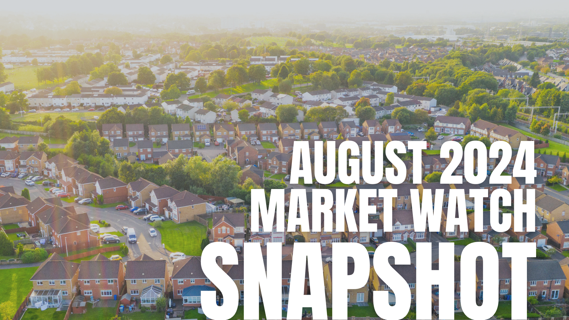 August 2024 RE Market Recap: Real Estate Sales in the GTA